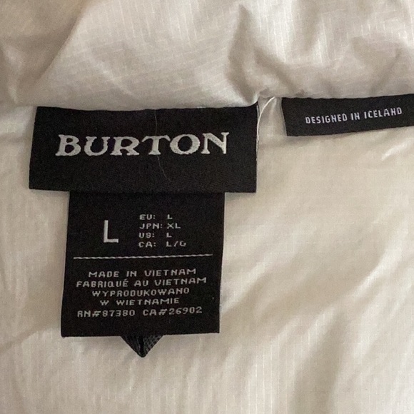 NWT BURTON AMORA PUFFY SNOWBOARD JACKET SIZE L - Picture 6 of 7